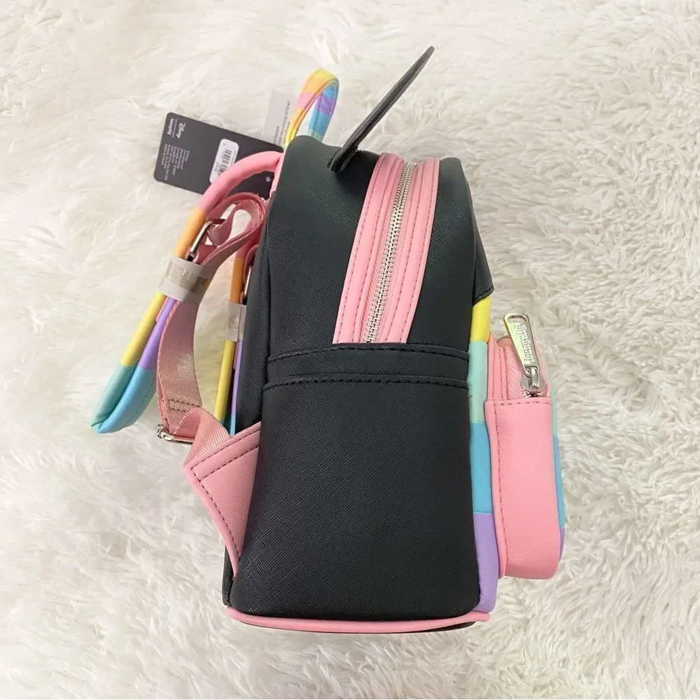 Loungefly Disney Mickey Mouse Pastel Rainbow Mini Backpack 🌈